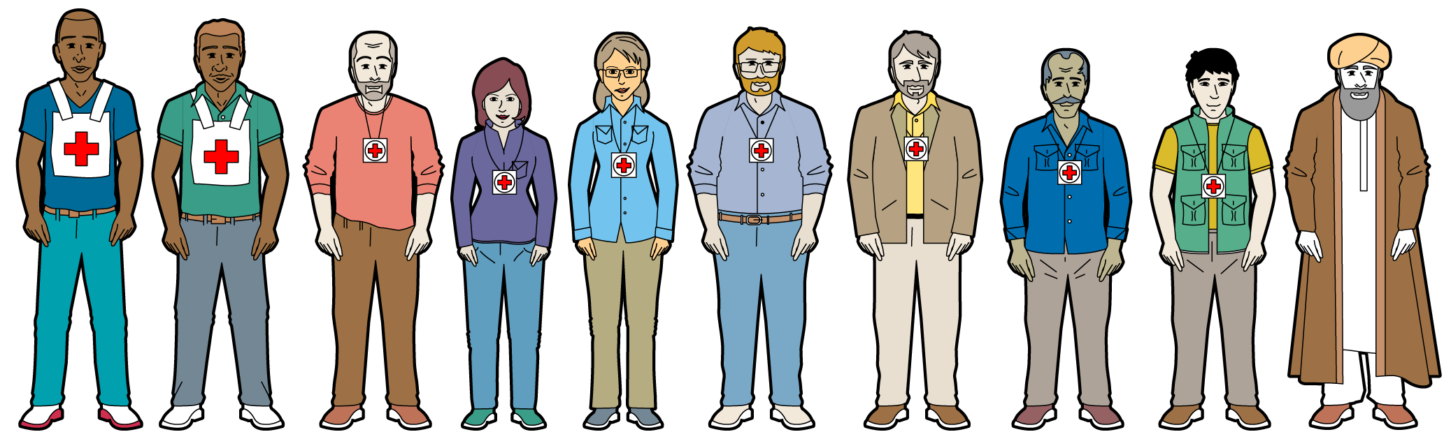 A Group of Different Character